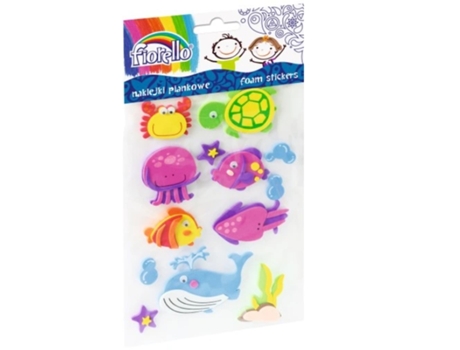 Adesivos De Espuma Animais Fiorello