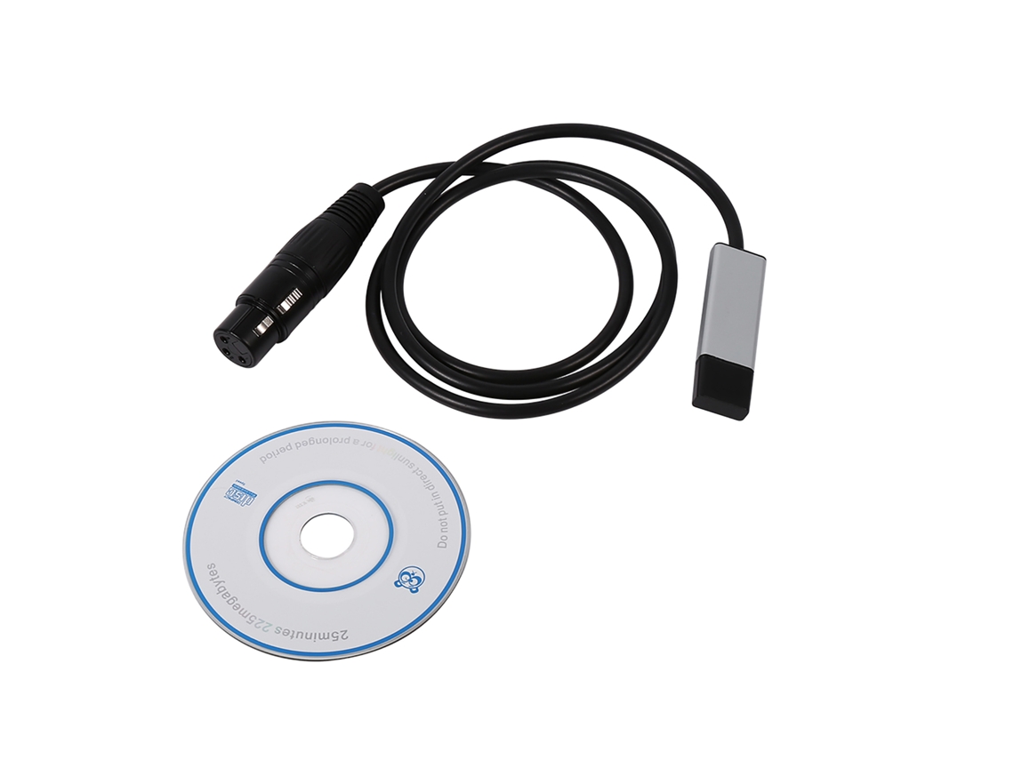 2026 adaptador Controlador Dmx512 Mini Usb para Dmx para Luces de Escenario Computadora Dimmer