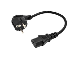 Cabo De Energia Euro Tipo F Schuko Plug Iec C13 Para Pc Monitor Impressora