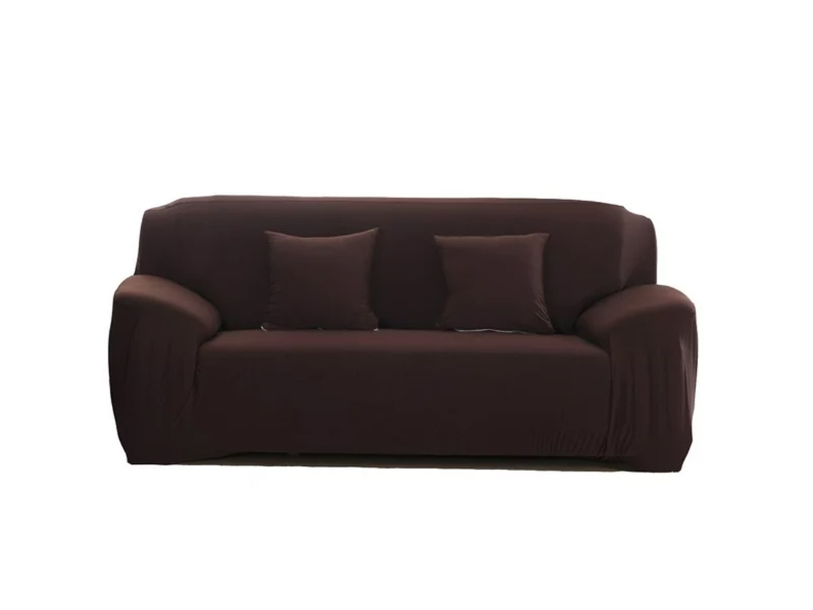 Sofá Trecho Slipcover Slip Solid Color Couch Tampa, Design De Canto Elástico Para Ajuste Confortável, Protetor De Móveis Leves Leves Para Sofá De 4 Lu