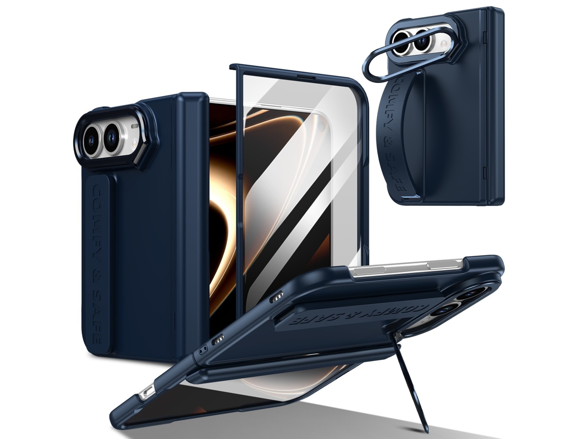 Capa Hibbent Para Iphone Duo (azul)
