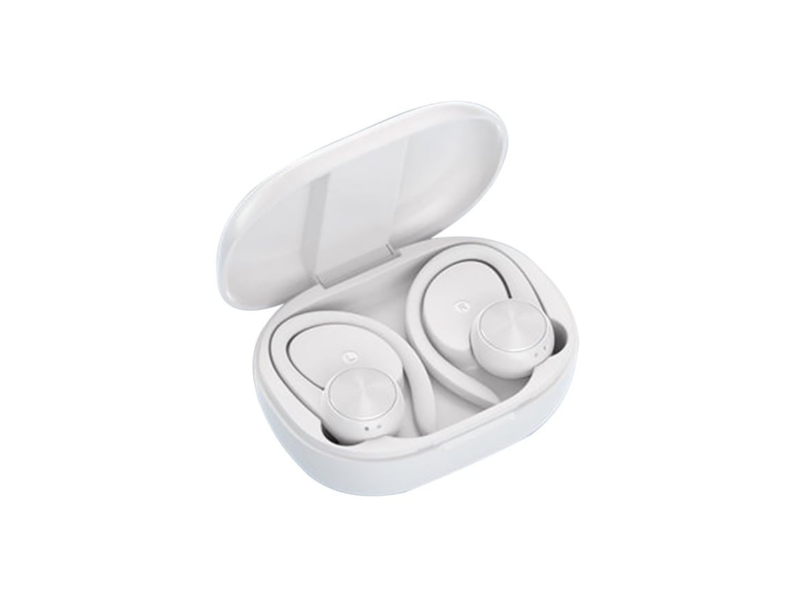 Auriculares Desportivos Sem Fios Bluetooth Gancho De Orelha Cancelamento De Ruído Microfone Para Chamadas Lurelia