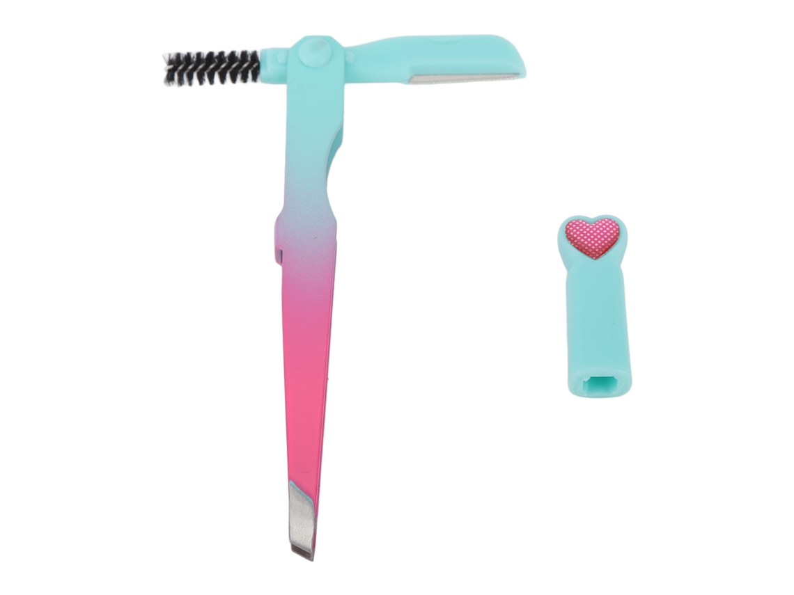 Trimmer De Sobrancelhas 3 Em 1 De Aço Inoxidável Multifuncional Para Mulheres