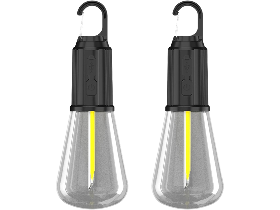 Conjunto de 2 Lanternas Led com 3 Modos AQUAFORGE
