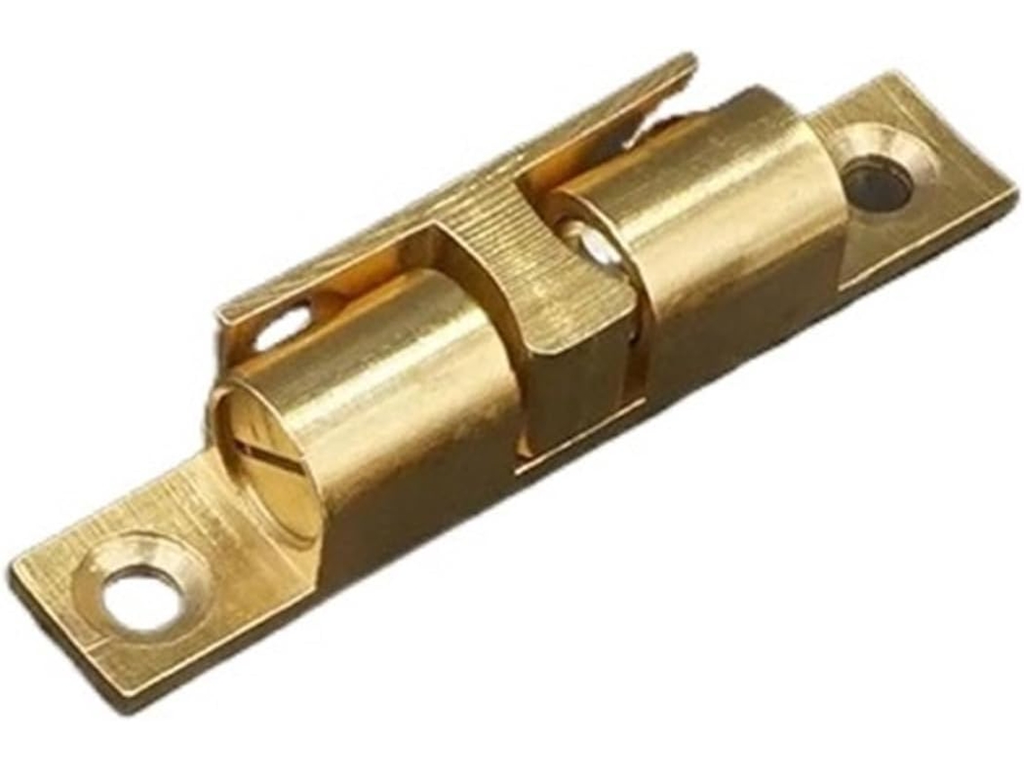 1 Peça De Fecho Porta Armário Em Latão Maciço Com Mola Ajustável E Esfera, Móveis, 40mm 50mm 60mm 70mm Em Latão