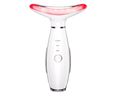 Em 1 Led, Calor E Vibração Para Rosto/pescoço, Firmar E Melhorar (branco)
