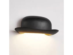 Applique Mural Preta, Branca, De Alumínio, À Prova D'água, Led, Moderna, 12w, Para Varanda