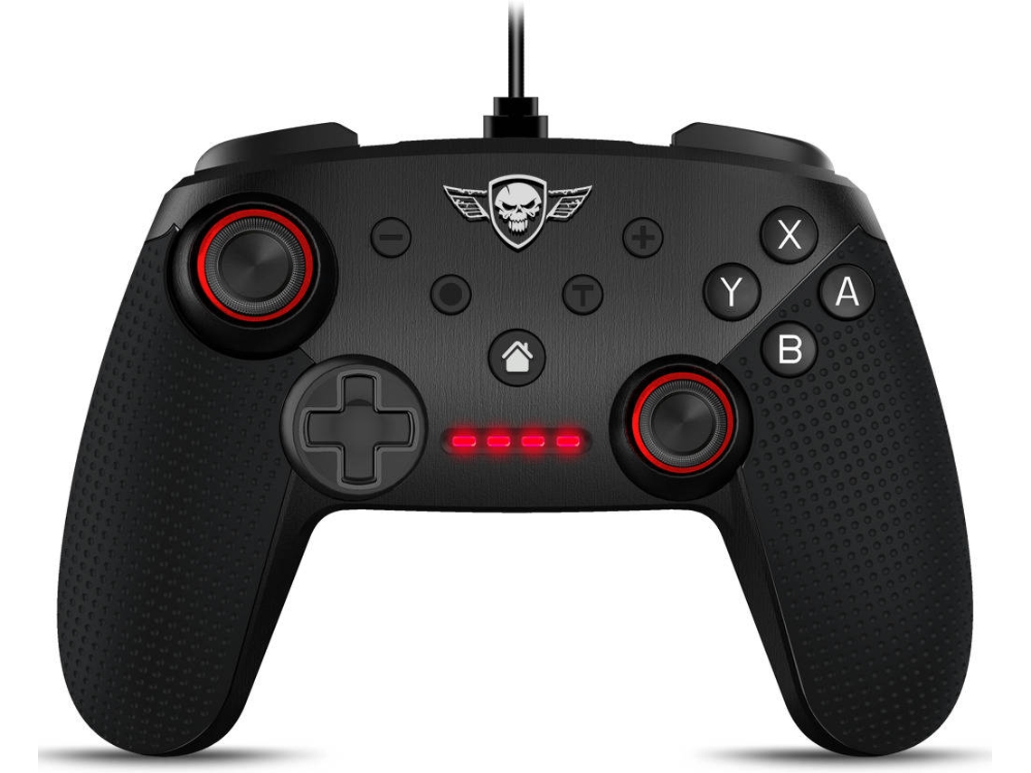 Comando Nintendo Switch SPIRIT OF GAMER Pro Preto