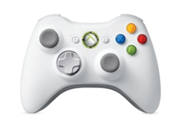 Controlador Sem Fio Controlador de Jogo para Pc Windows 7,8,10,11 Branco