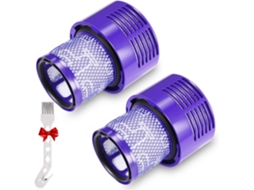 Pacote Filtros Substituição Aspiradores Fits V10 Sv12 Series, Laváveis.