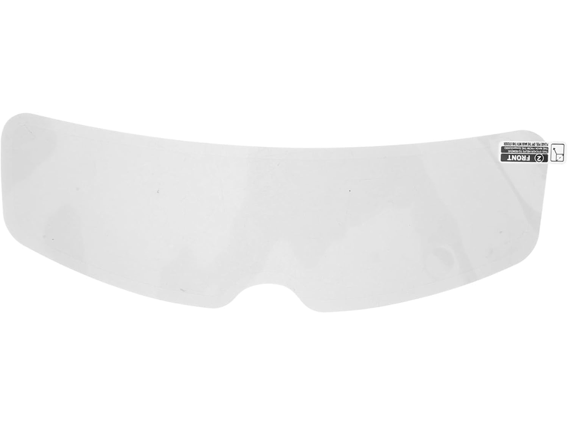 Película Antiembaçante Impermeável Em Pet Para Viseira De Capacete De Motocicleta, Pacote Individual