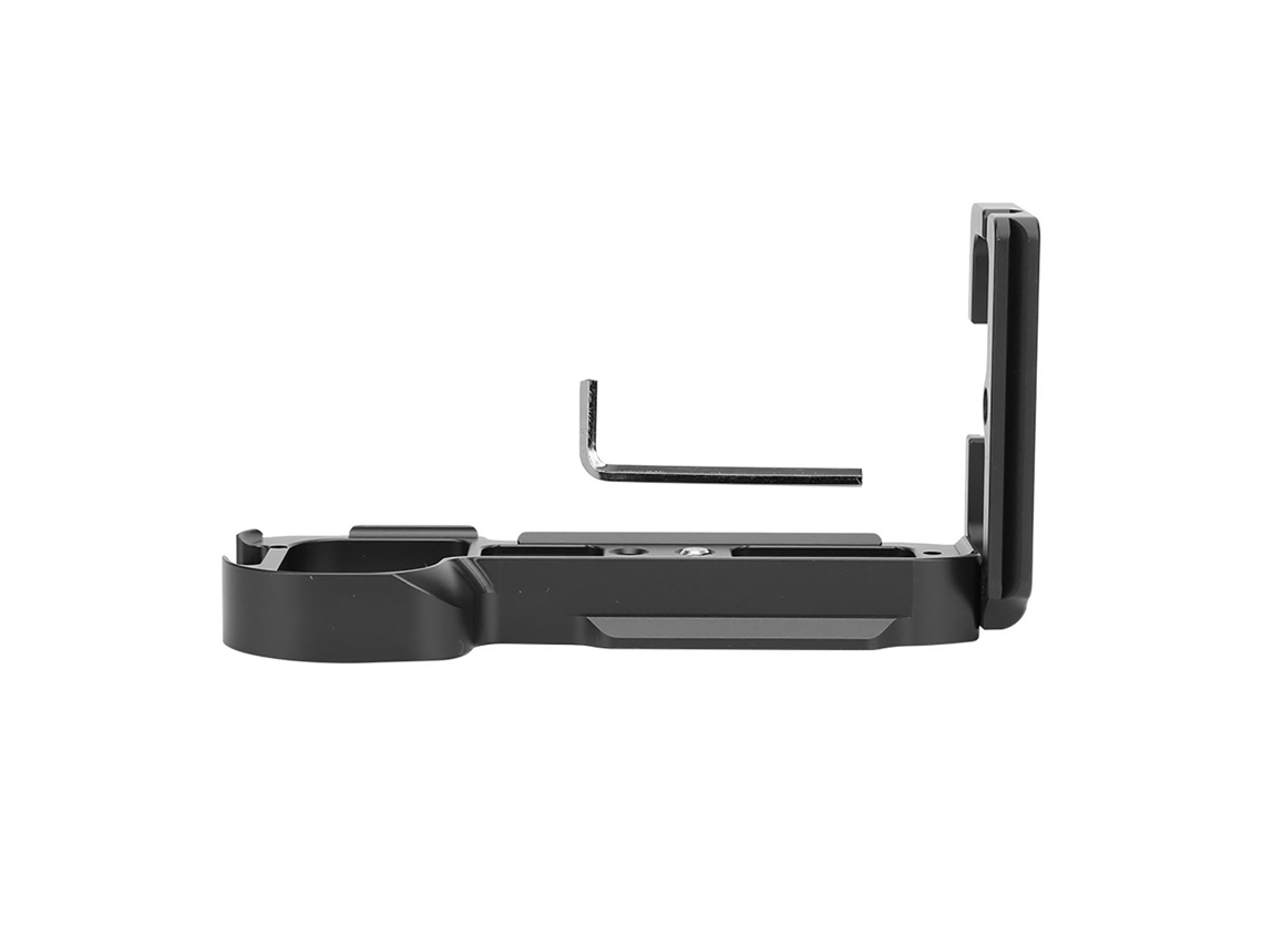 Placa De Liberação Rápida Em L De Liga De Alumínio Para Câmera Mirrorless Sony A7 A7r A7s Ilce-7 Ilce-7r Ilce-7s (preto)
