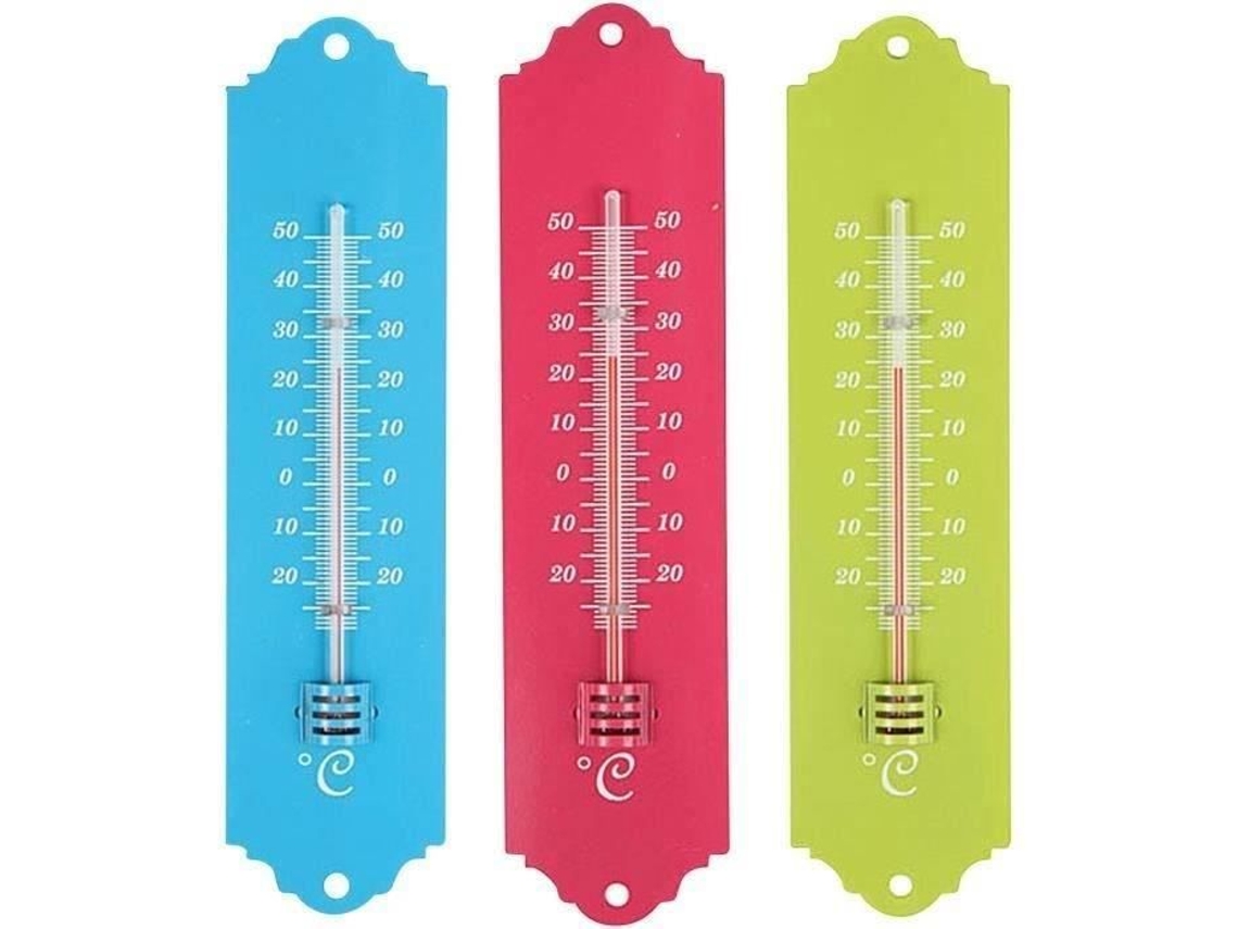 Termômetro De Metal 20 Cm Cores Aleatórias Spear Jackson