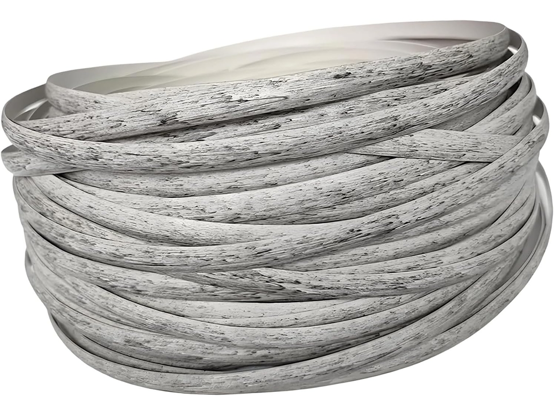 Kit De Reparo Móveis Vime Com 36, 5 Metros De Tiras Rattan, Durável E Impermeável, Ideal Para Reformas Domésticas