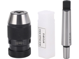 Mandril Automático Sem Chave B12 De 1 A 10 Mm Com Eixo Para
