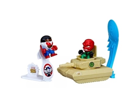 Marvel Stunt Squad Pack Capitão América vs Red Skull figuras de ação