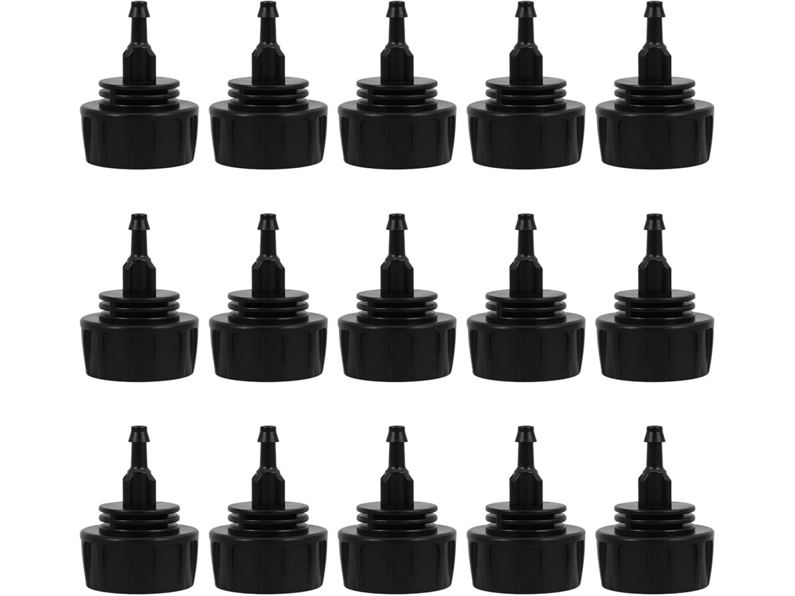 Conjunto De 15 Conectores Irrigação Por Gotejamento Em Abs Com