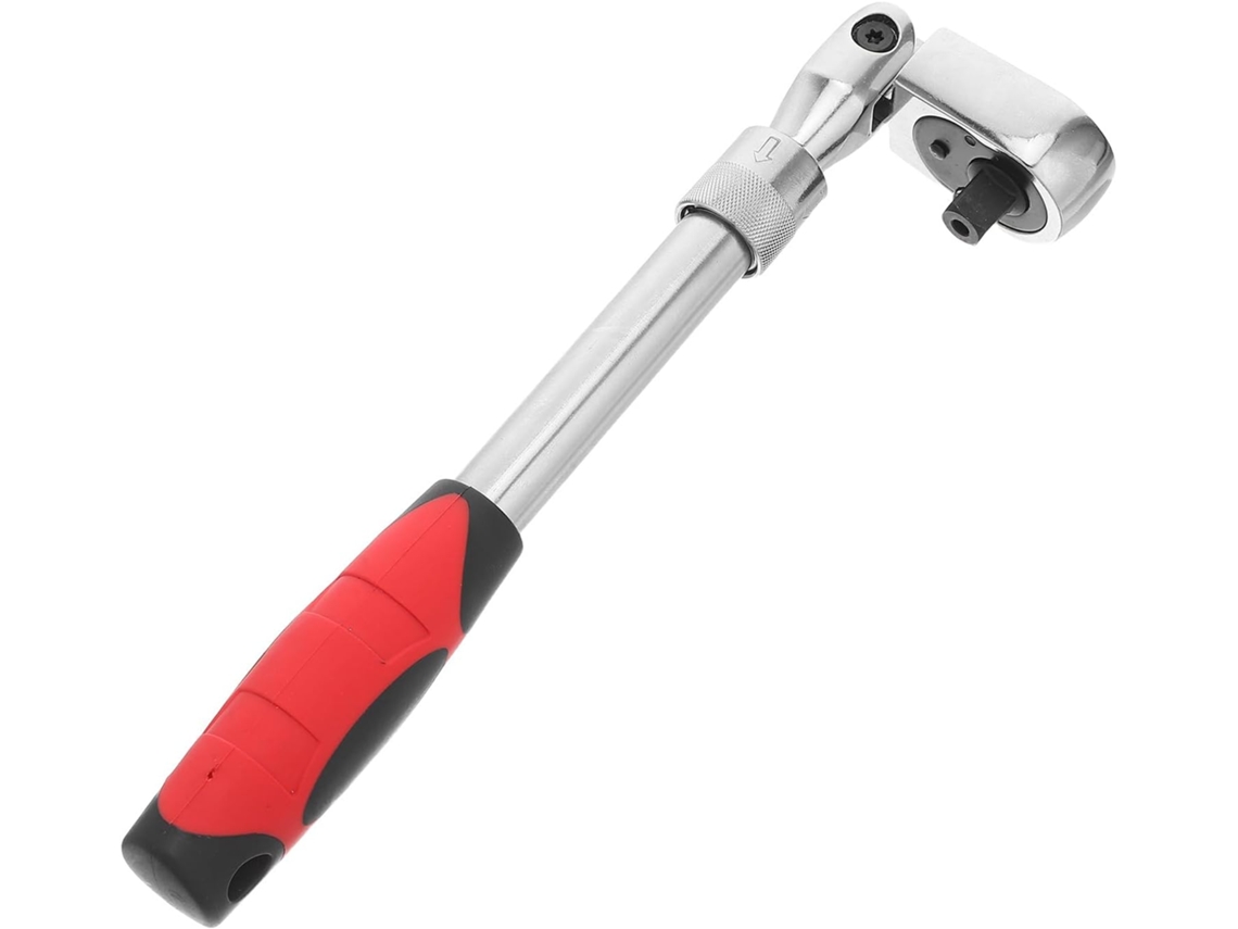 Chave De Catraca Telescópica De 3/8" Com 72 Dentes, Aço Cromo-vanádio, Cabeça Flexível Com Liberação Rápida...