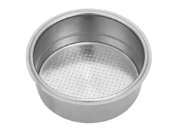 Cesto Duplo Para Filtro De Café Em Aço Inoxidável Com Trava Máquina Dupla. Para Máquina De Café Com Design Reutilizável E Fácil Limpeza