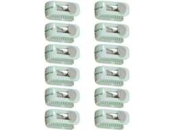 Fuoyloo Conjunto De 2-prendedores Lençol E Colcha, Fixação Firme E Material Abs Verde, Acessórios Domésticos