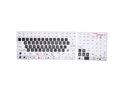 Aetheria adesivos de Teclado Pvc Fosco Decorativo Diy Estilo Cute para Teclado Mecânico Gamer Desktop