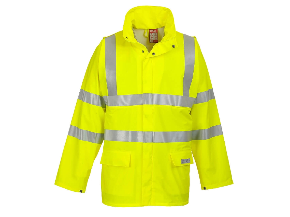 Capa De Chuva Sealtex Flame De Alta Visibilidade Laranja / Gg
