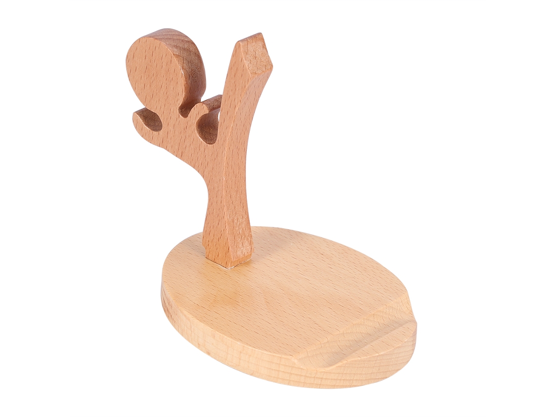 Suporte de Telefone de Madeira LAXISCREED