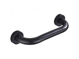 2026-barra De Agarre Para Baño, Manija De Seguridad Para Ducha, Antideslizante 30cm, Aluminio, Negro