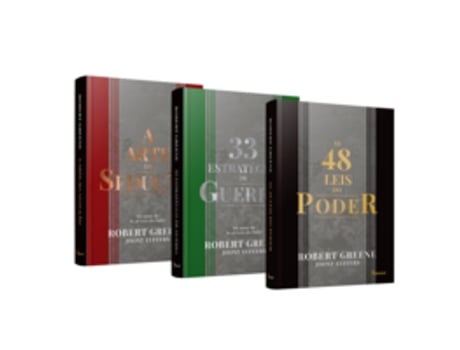 Livro Coleção Poder E Estratégia - Capa Dura 03 Livros De Robert Greene (português Do Brasil)