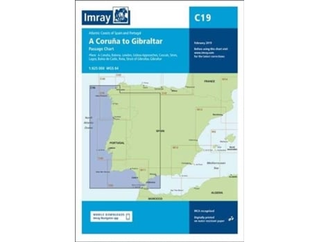 Livro Imray Chart C19 de Imray (Inglês)