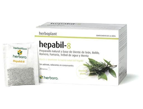Herbora Inf herboplant Hepabil No 8 20Sbrs