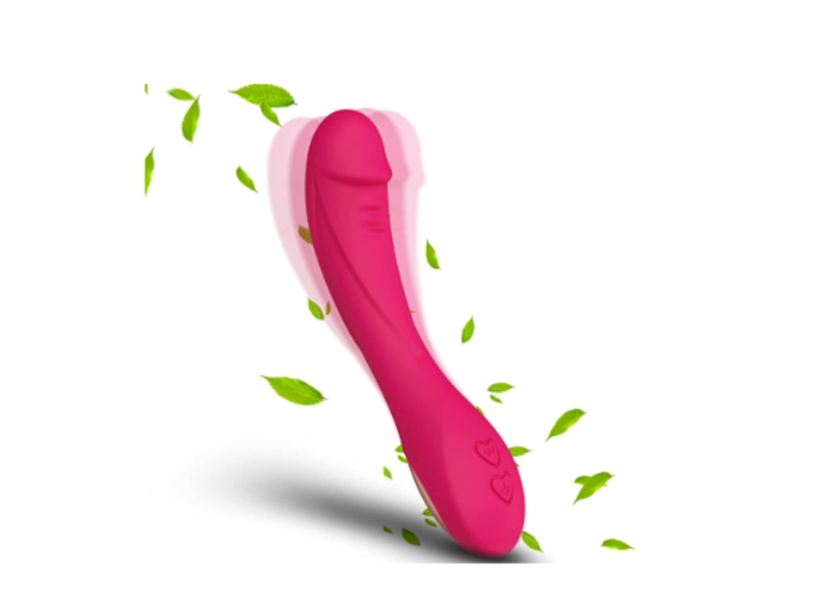 Vibrador De Silicone Para Mulher, Bastão De Massagem Recarregável Usb, 12 Modos, Brinquedos Sexuais Para Casais