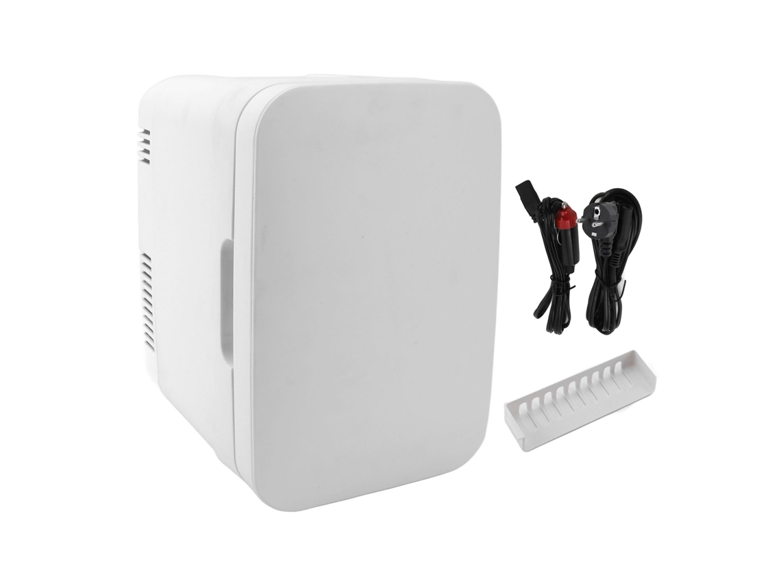 Geladeira mini carro 4l, semicondutor, resfriar e aquecer, portátil, silenciosa, plug 220v | S/MARCA
