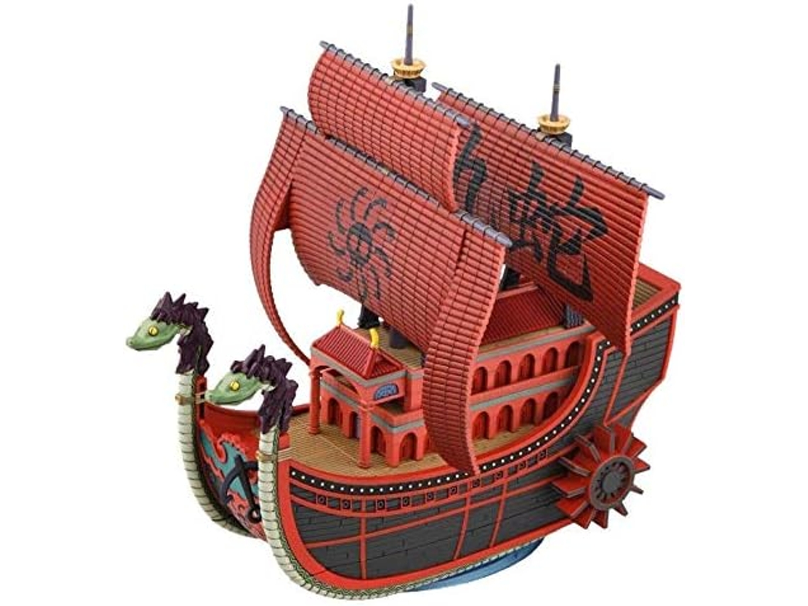 Réplica Kuja Pirates Ship Nine Snake One Piece Grand Ship 15 Cm (Idade minima recomendada: 6 anos)