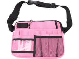 Bolsa para instrumentos de enfermagem Pssopp, tecido Oxford, 27 x 21,5 cm, cintura ajustável, vários compartimentos.