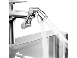 Extensor De Torneira Multifuncional Giratório St, Arejador Torneira, 1080°, Com 2 Modos Jato, Para Cozinha E Banheiro. Aquaforge