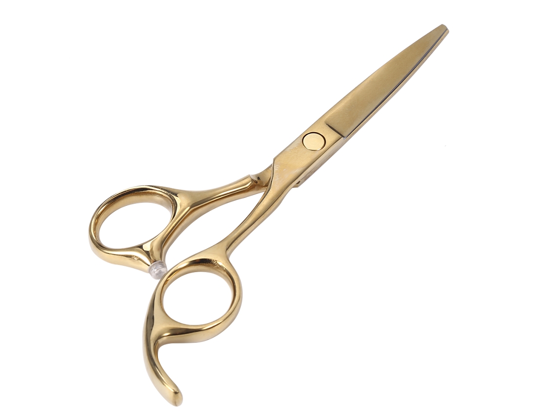 2026 tijeras Profesionales para Peluquería Salón 5.5 Corte Estilismo Trimming Oro Plano