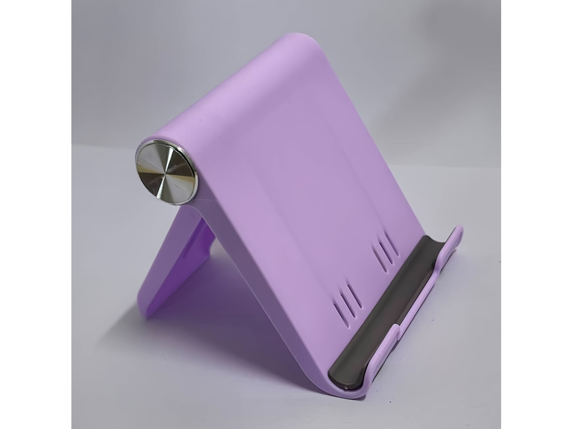 Suporte Portátil Dobrável Para Celular Em Material Abs, Compatível Com Smartphones E Tablets.