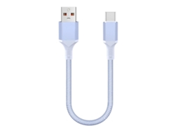 Cabo Curto Usb Tipo Ac Para Carregamento Rápido De Iphone 15, Power