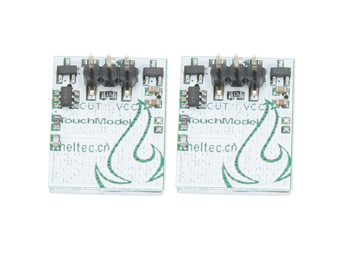 2 Peças Módulo de Botão de Interruptor Táctil Capacitivo Anti interferência | S/MARCA