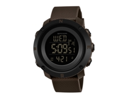 Reloj Deportivo Digital Impermeable Luminoso Multifuncional Para Hombre Niño Verde Oliva Talla L
