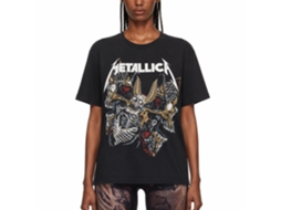 Metallica Skull Moth T-shirt Classic Unisex Adults Size:l