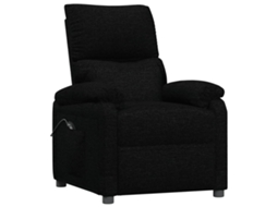 Electric Recliner Chair, Electric Recliner Chairs Vidaxl Preto Tecido