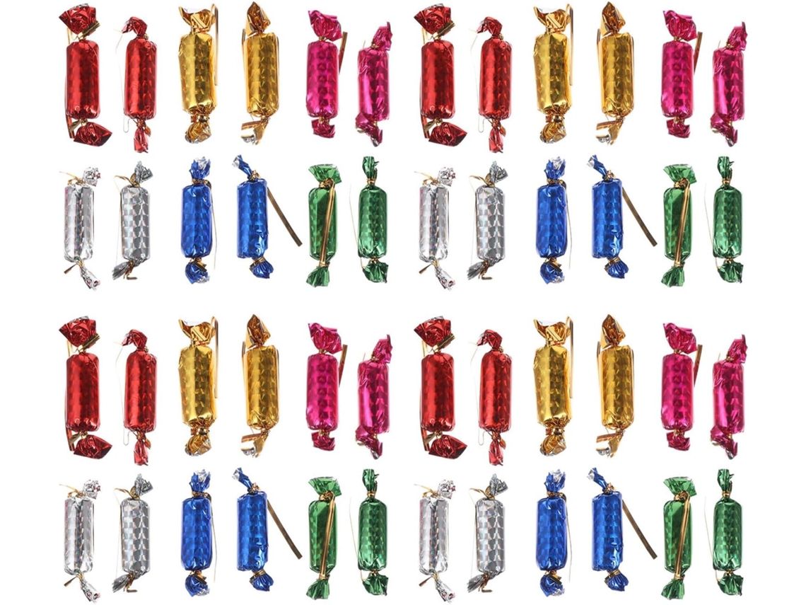 Conjunto De 72 Enfeites Resistente Decorativo
