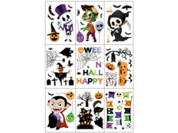 Laxiscreed Adesivos Halloween Para Janelas – Decoração Festiva E Criativa Para Presentes