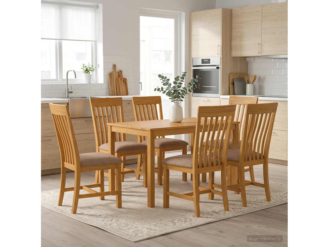 Vidaxl Conjunto De Sala De Jantar 7 Unid. Cinzento