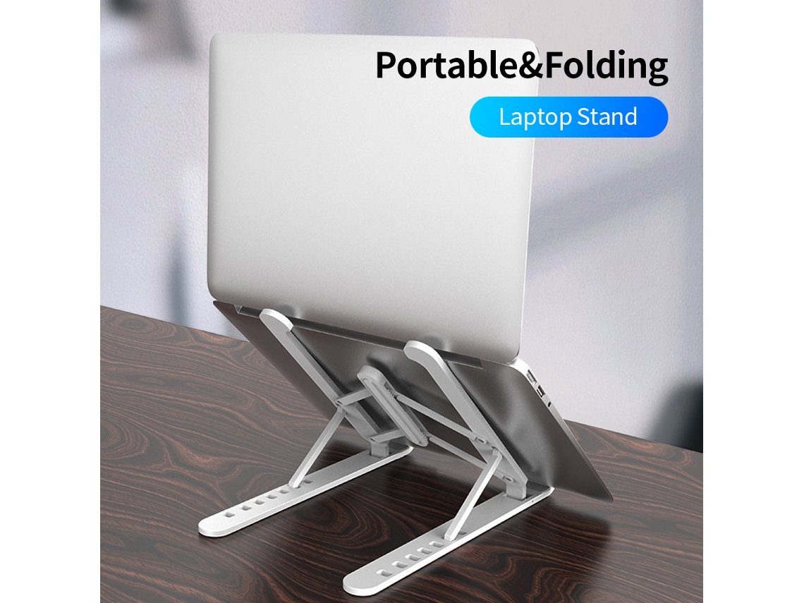 Suporte Para Notebook E Tablet (altura Ajustável E Portátil)