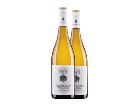 Vinho branco FRANZ KELLER Oberbergener Bassgeige Pinot Cinza Seco Erste Lage (0.75 L - 2 Unidades)