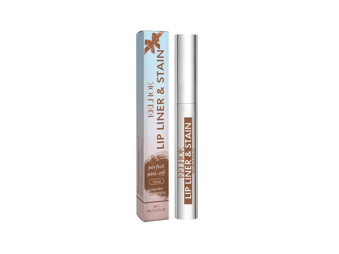 Brilho Labial Cor Cacau com Efeito Stripping, para uma Cor Natural e Duradoura LAXISCREED
