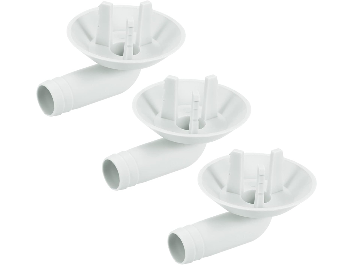 3 Unidades Grelha De Ventilação 25 Mm Conector